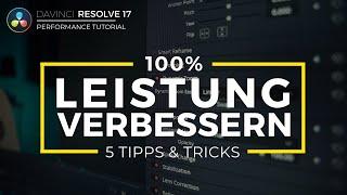 Davinci Resolve Leistung verbessern | 5 Tipps für mehr Performance