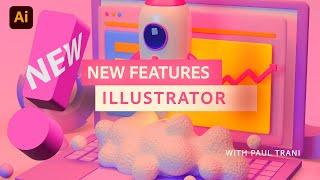 Illustrator New Features: Bulleted/Numbered Lists, History, OBJ Export, 3D Wireframe