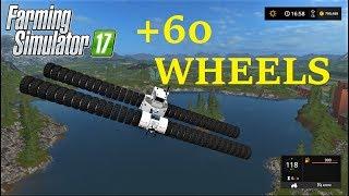 Farming Simulator 17 | +60 WHEELS VERY FAST BIG BUD TRACTOR