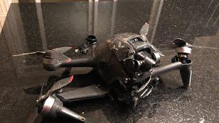 DJI FPV Drone Crash