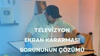 Televizyonda Ses Var, Görüntü Yok Arızası Çözümü LED Bar Nasıl Değiştirilir?