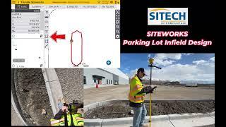 Siteworks Parking Lot Infield Design