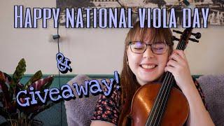 Why I Love the Viola | National Viola Day | GIVEAWAY