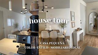 HOUSE TOUR CASA PEQUEÑA INFONAVIT DALE ESTILO,OPTIMISTA ESPACIOS PEQUEÑOS. CASA PEQUEÑA NEUTRA️