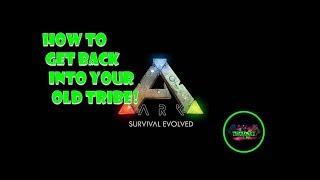 ARK PS4: How to get back into YOUR TRIBE in Single Player!
