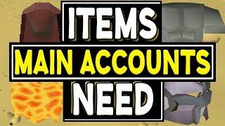 These Items Make You A Main Account (OSRS)