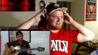 Alip_Ba_Ta / System Of A Down- Toxicity (Acoustic Cover) (REACTION) Amazing Rock Cover And He SINGS!