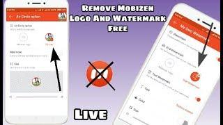 How To Remove Mobizen Logo And Watermark Free