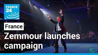 Fighting breaks out as France's Zemmour launches campaign • FRANCE 24 English