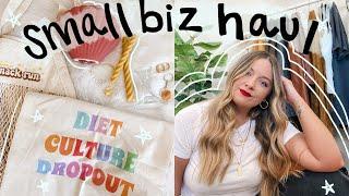 a cute lil *SMALL BUSINESS* haul! (etsy, home decor & more)