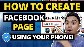 HOW TO CREATE FACEBOOK PAGE 2024? PAANO GUMAWA NG FACEBOOK PAGE? CREATE FACEBOOK PAGE STEP BY STEP