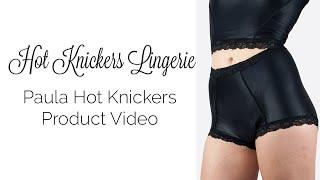 Paula Hot Knickers - Satin Product Video | Hot Knickers Lingerie