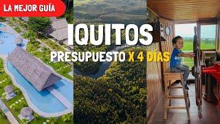 IQUITOS en 4 DÍAS ¡Guía definitiva! (Presupuesto, itinerario, cómo llegar, etc) IQUITOS CON NIÑOS