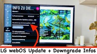 LG Smart TV webOS Software/Firmware-Update machen + Downgrade Infos | Anleitung | Deutsch