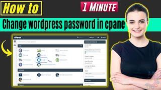 How to change wordpress password in cpanel 2024