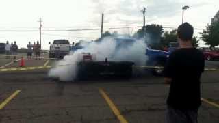 Diesel Truck Burnout