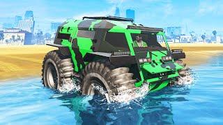 *NEW* TANK That Can DRIVE ON WATER In GTA 5! (DLC)