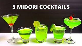Midori Cocktails | 5 Midori Recipes Part 1