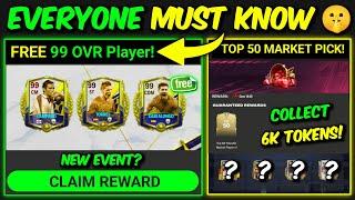 FREE 99 OVR × New Event Hall of Legends Rumors, Collect 6K Market Pick Tokens | Mr. Believer