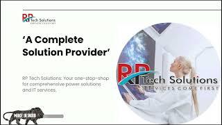 RP Tech Solutions: Power Backup Solutions and CCTV Security Systems