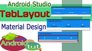 android tablayout material design Support Library Tutorial (Sliding Tabs)| android tut