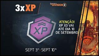 Division 2 Guia - "OPORTUNIDADE" 100 NÍVEIS SHD rápido! Evento de XP triplo da caçada do Kenner!