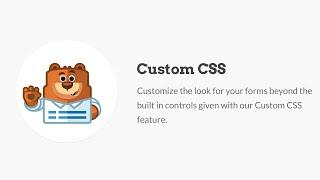 WPForms Custom CSS