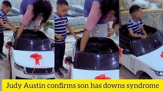 Judy Austin confirms Son, Star Dikeh is suffering from  Down syndrome and he's autistic.