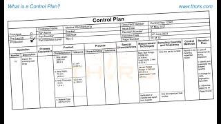 What is a Control Plan? || Control Plan Course Preview