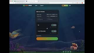 Step-by-Step Guide: Depositing Coins into the Liquidity Pool on NemoSwap DEX