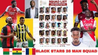 LEAKED  OTTO ADDO NAMED 26 MAN SQUAD:3 GOALKEEPERS, 9 DEFENDERS, 5 MIDFIELDERS , 6 WINGERS & 3STR