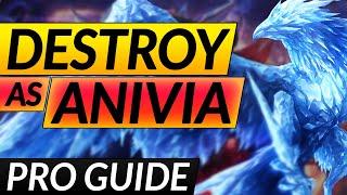 The ULTIMATE ANIVIA Guide - SECRET Tricks, Combos and Builds YOU NEED - LoL Challenger Mid Tips