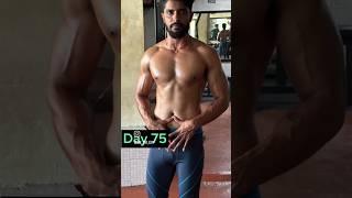 #modelDay 1 to 75 transformation ️ #fitnessmotivation#likeforlikes #challenge#trend #transformation