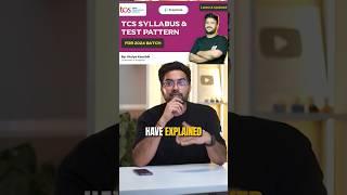 TCS NQT Test Pattern and Syllabus 2024. Checkout the whole video  #tcs #tcs_pattern #tcsnqt2024