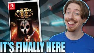 Star Wars: Knights Of The Old Republic 2 Is NOT What I Expected... - Switch Review