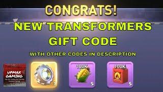 Top War - NEW Transformers GIFT CODE