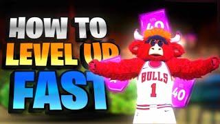 HOW TO LEVEL UP FAST NBA 2K23! BEST REP METHOD to HIT LEVEL 40 & UNLOCK MASCOTS in 1 DAY NBA2K23!