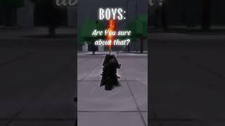 POV: Boys VS Girls #thestrongestbattlegrounds