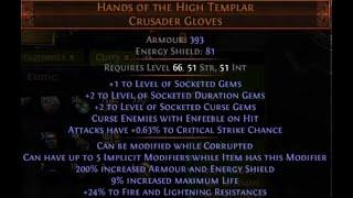 [PoE] 3.24 Penta-corrupted Hands of the High Templar