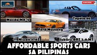 AFFORDABLE SPORTS CARS SA PILIPINAS | All about TOP!!!