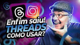 Como usar o THREADS do Instagram - O novo Aplicativo Meta, o concorrente do Twitter