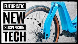 This fork is insane… a leaf spring “lefty” with mind-blowing performance (it’s super sensitive)