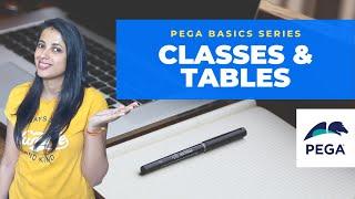 2. PEGA Classes And Tables  - Pega Basics Series #pegatutorial #pegalearning