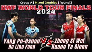 Epic Comeback Zheng Si wei/Huang Ya Qiong vs Yang Po Hsuan/Hu Ling Fang | BWF World Tour Finals 2024