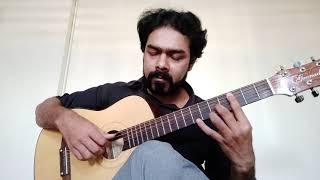 Kichchu Chaini Ami | Lyrical | Shah Jahan Regency |  Anirban Bhattacharya | Fingerstyle Guitar