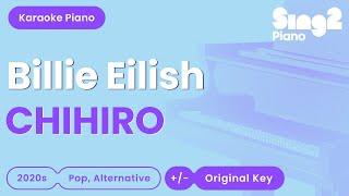 Billie Eilish - CHIHIRO (Piano Karaoke)