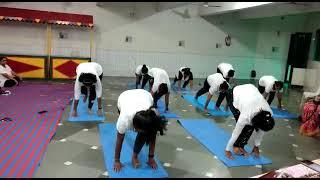 Guru Purnima Yoga Special Session By Prasanna Yog And Aerobics