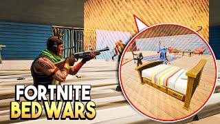 BED WARS in FORTNITE met 12 SPELERS!