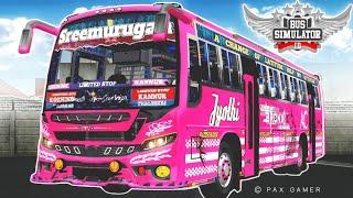 NEW KERALA PRIVATE BUS MOD For Bus Simulator Indonesia | Free Mod | New Bus Mod | #bussidmods