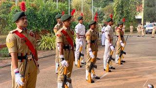 GUARD OF HONOUR: NCC WING FAROOK COLLEGE